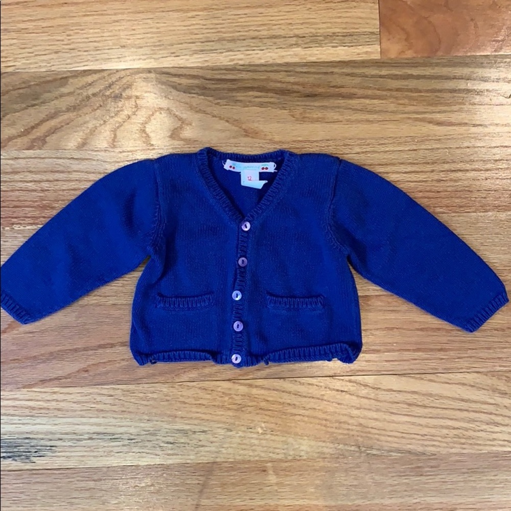 Bonpoint baby sweater 12m
